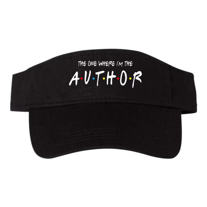 Author The One Where IM The Author Gift For Friend Valucap Bio-Washed Visor