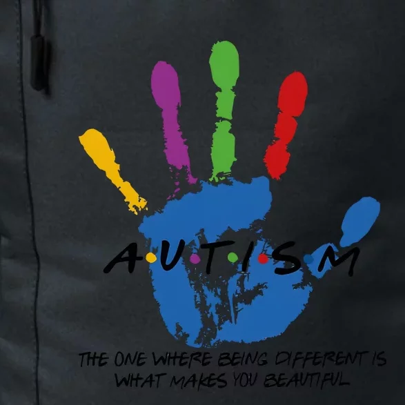 Autism The One Where Being Different Is What Make You Beautiful Daily Commute Backpack