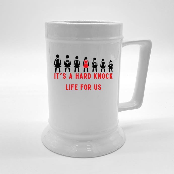 Annie & The Orphans Its A Hard Knock Life Front & Back Beer Stein