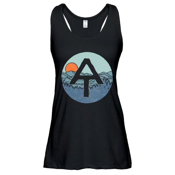 Appalachian Trail Outdoor Scene Hiking Ladies Essential Flowy Tank