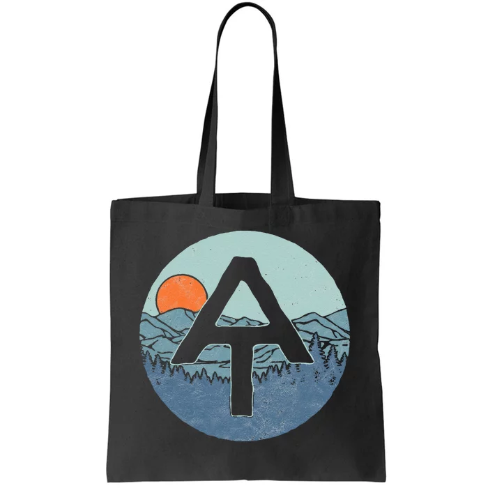 Appalachian Trail Outdoor Scene Hiking Tote Bag