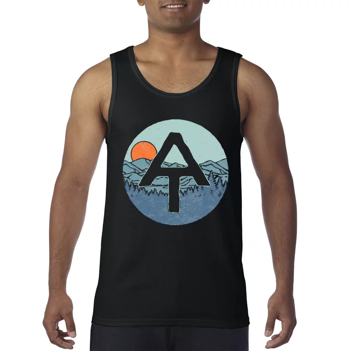 Appalachian Trail Outdoor Scene Hiking Tank Top