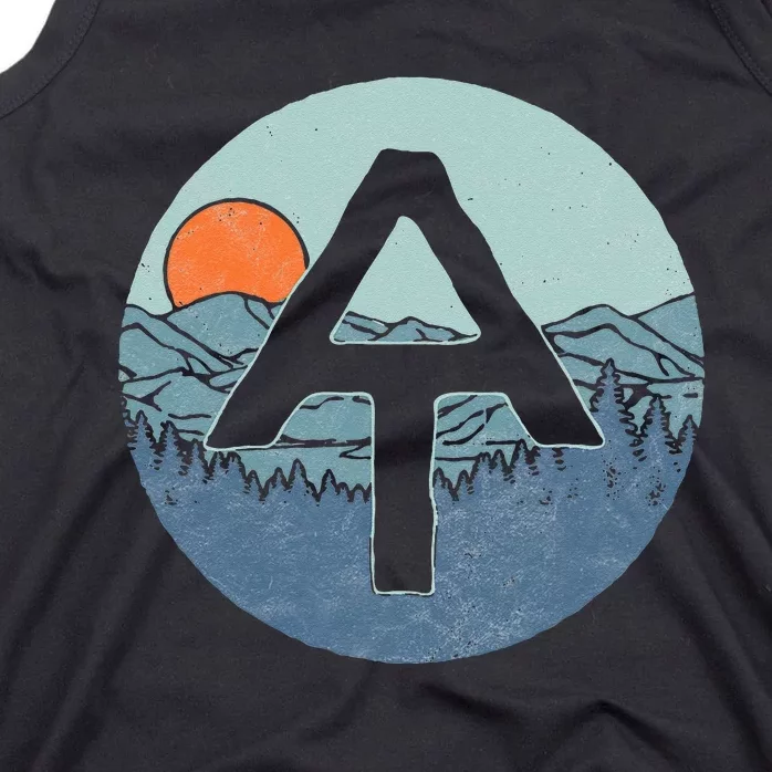 Appalachian Trail Outdoor Scene Hiking Tank Top