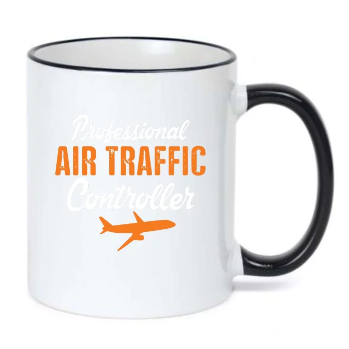 Air Traffic Pro Design Black Color Changing Mug