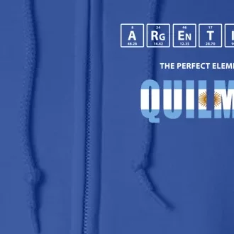 Argentinian The Perfect Elet Of Quilmes Argentina Gift Full Zip Hoodie