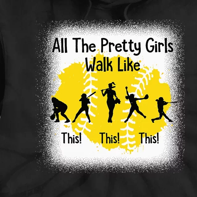 All The Pretty Girl Stroll Like This Tie Dye Hoodie