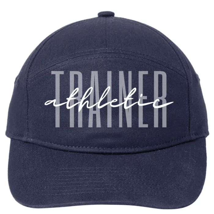 Athletic Trainer Personal Trainer Gym Life Gift 7-Panel Snapback Hat