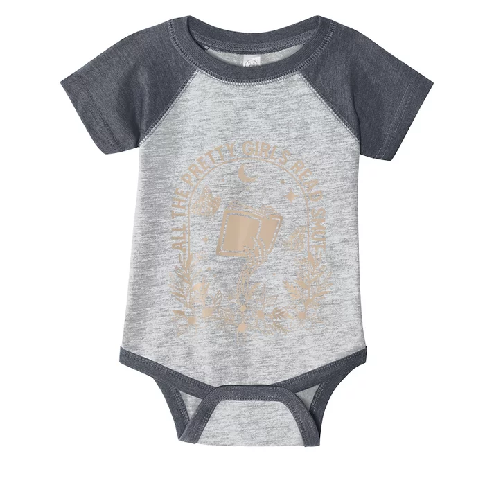 All The Pretty Girl Read Smut Book Lover Infant Baby Jersey Bodysuit