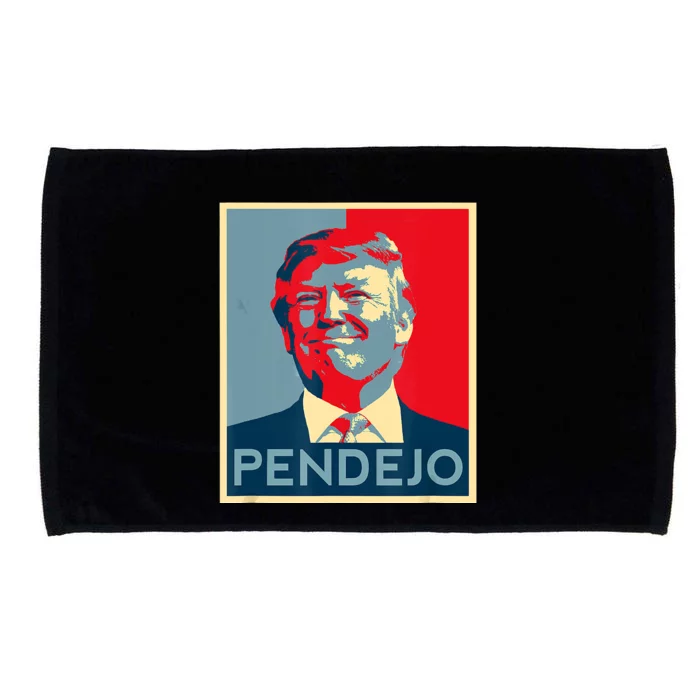 Anti Trump Pendejo Trump Usa American President Picture Microfiber Hand Towel