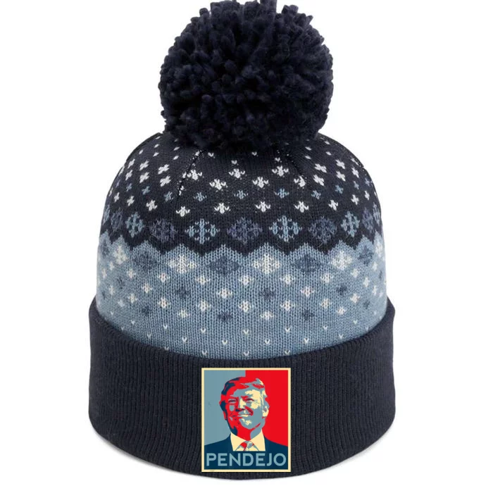 Anti Trump Pendejo Trump Usa American President Picture The Baniff Cuffed Pom Beanie