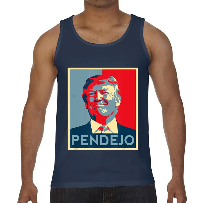 Anti Trump Pendejo Trump Usa American President Picture Comfort Colors® Tank Top