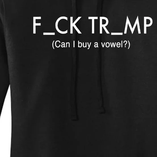 Anti Trump Protest Political  Funny Trump Women's Pullover Hoodie