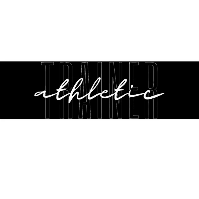 Athletic Trainer Personal Trainer Bumper Sticker