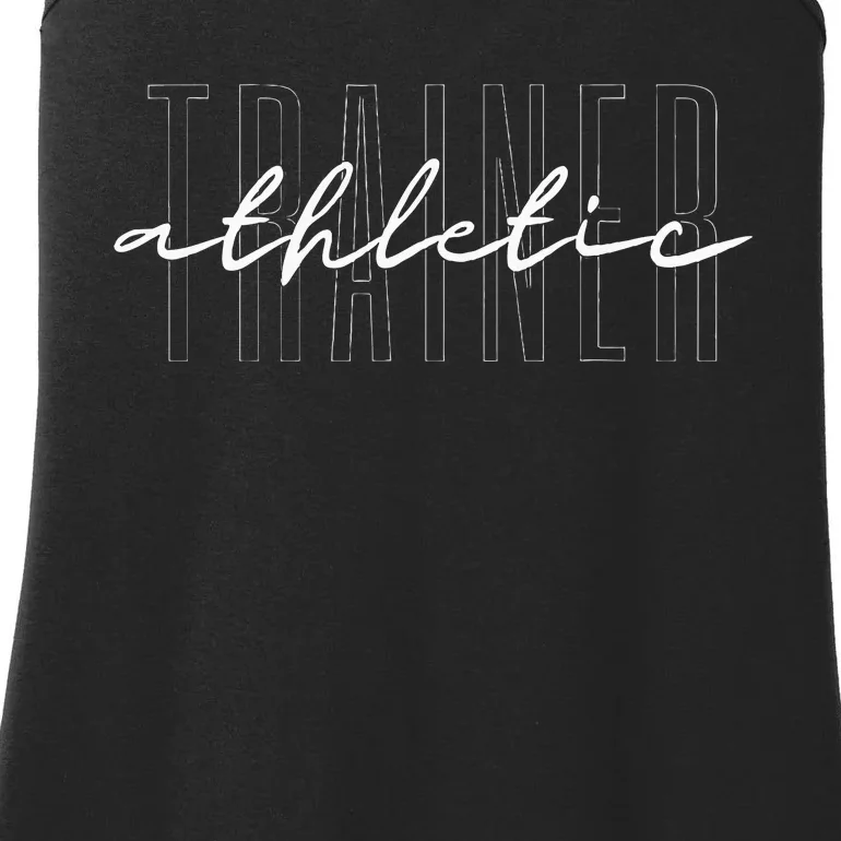 Athletic Trainer Personal Trainer Ladies Essential Tank