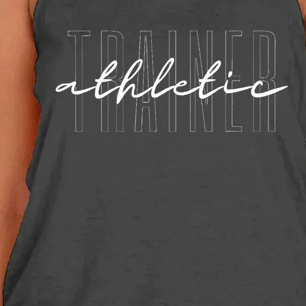 Athletic Trainer Personal Trainer Women's Knotted Racerback Tank