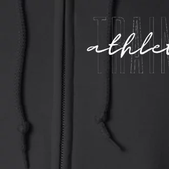 Athletic Trainer Personal Trainer Full Zip Hoodie