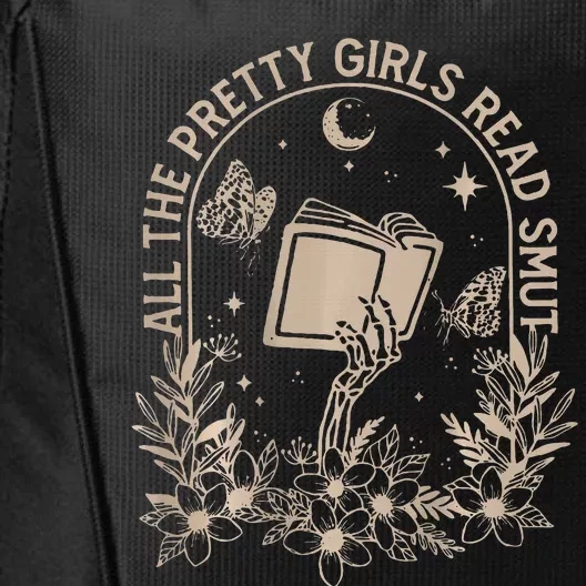 All The Pretty Read Smut Book Lover Front And Back City Backpack