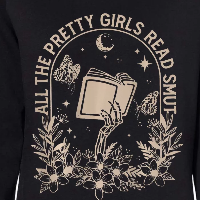 All The Pretty Read Smut Book Lover Front And Back Womens California Wash Sweatshirt