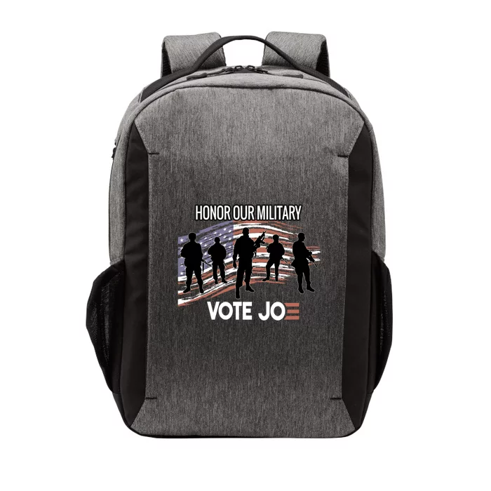 Anti Trump Pro Military Vote Joe Biden Honor Fallen Soldiers Gift Vector Backpack