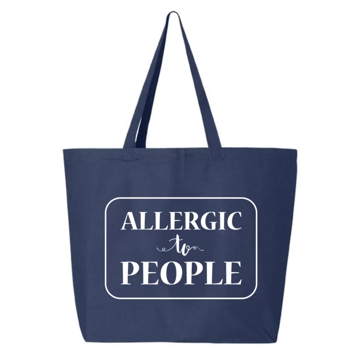 Allergic To People Gift 25L Jumbo Tote