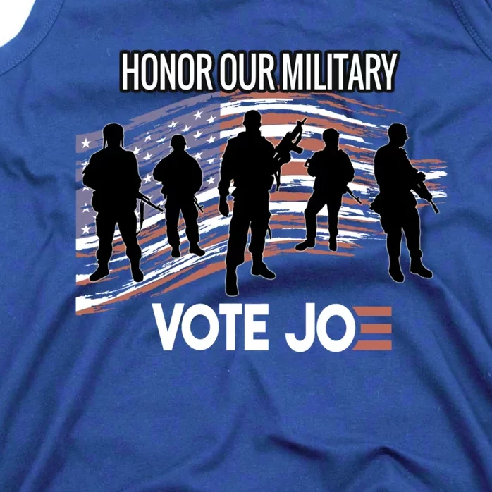 Anti Trump Pro Military Vote Joe Biden Honor Fallen Soldiers Gift Tank Top