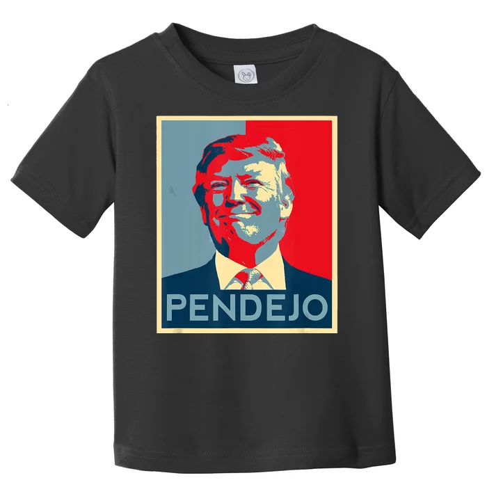 ANTI TRUMP Pendejo Trump USA American President Picture Toddler T-Shirt