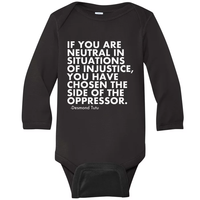 Anti Trump Protest Political Baby Long Sleeve Bodysuit