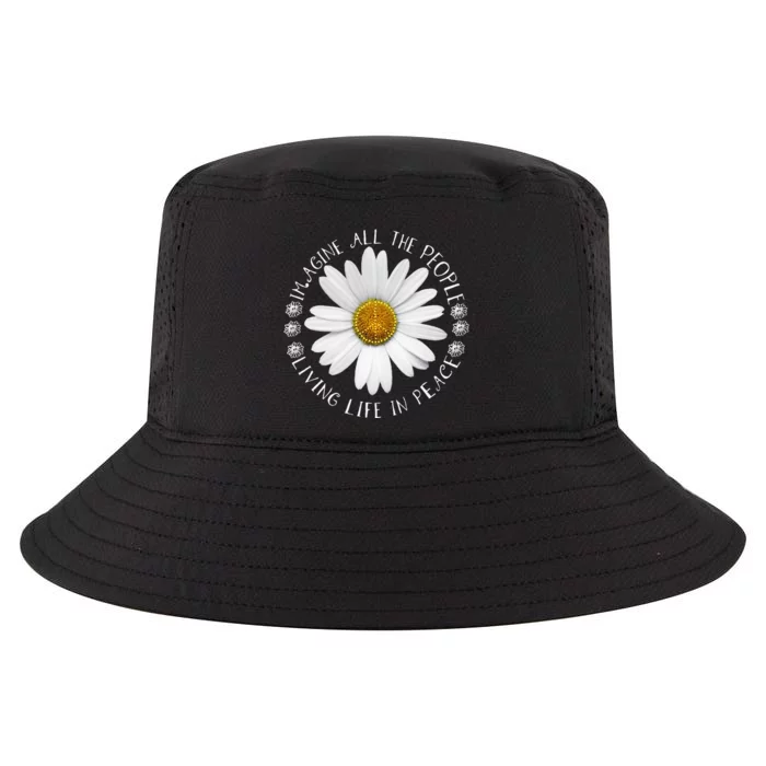 All The People Imagine Living Life In Peace Cool Comfort Performance Bucket Hat