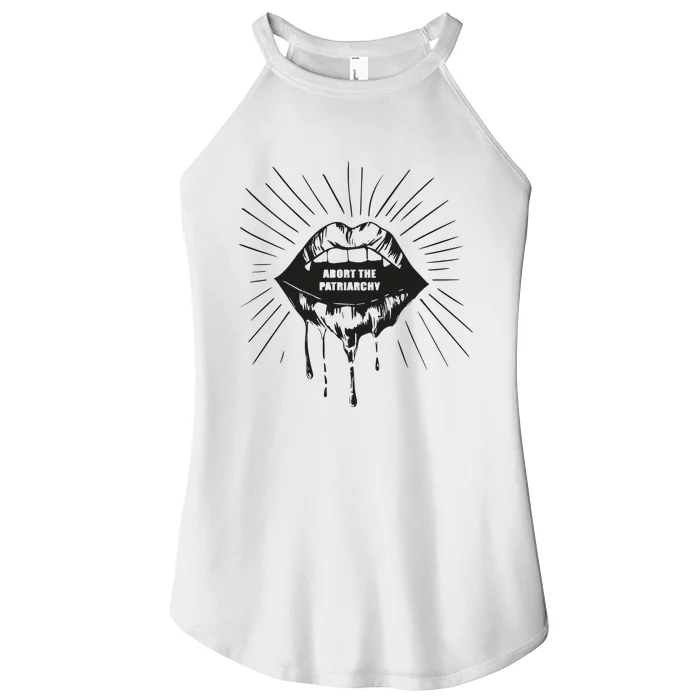 Abort The Patriarchy Women’s Perfect Tri Rocker Tank