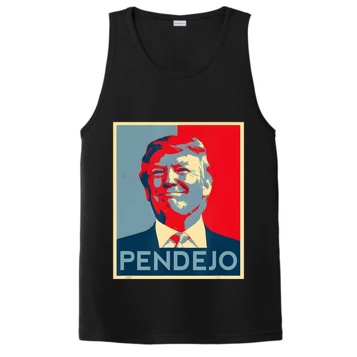 Anti Trump Pendejo Trump Usa American President Picture Performance Tank