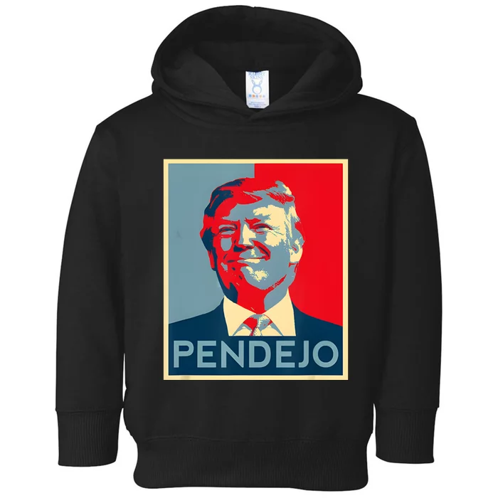 Anti Trump Pendejo Trump Usa American President Picture Toddler Hoodie