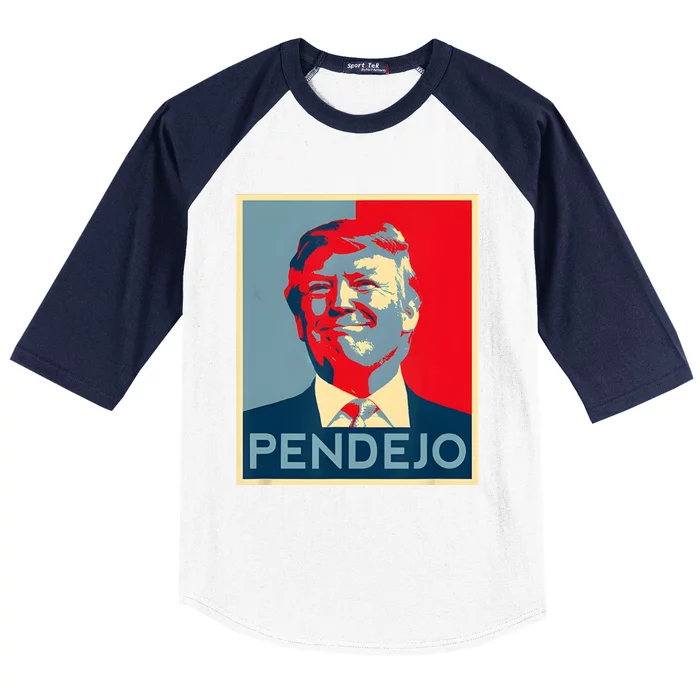 Anti Trump Pendejo Trump Usa American President Picture Baseball Sleeve Shirt