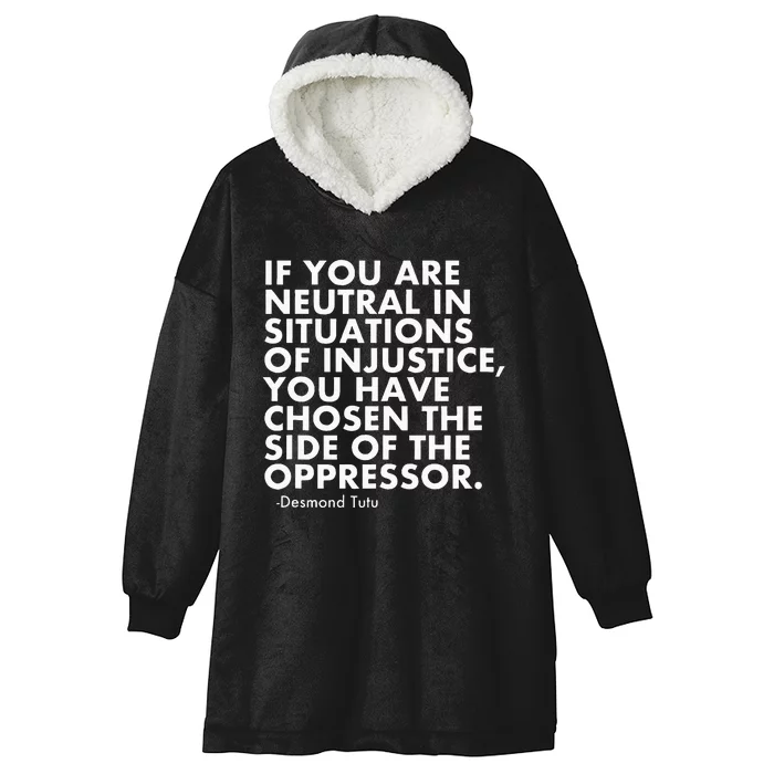 Anti Trump Protest Political Hooded Wearable Blanket