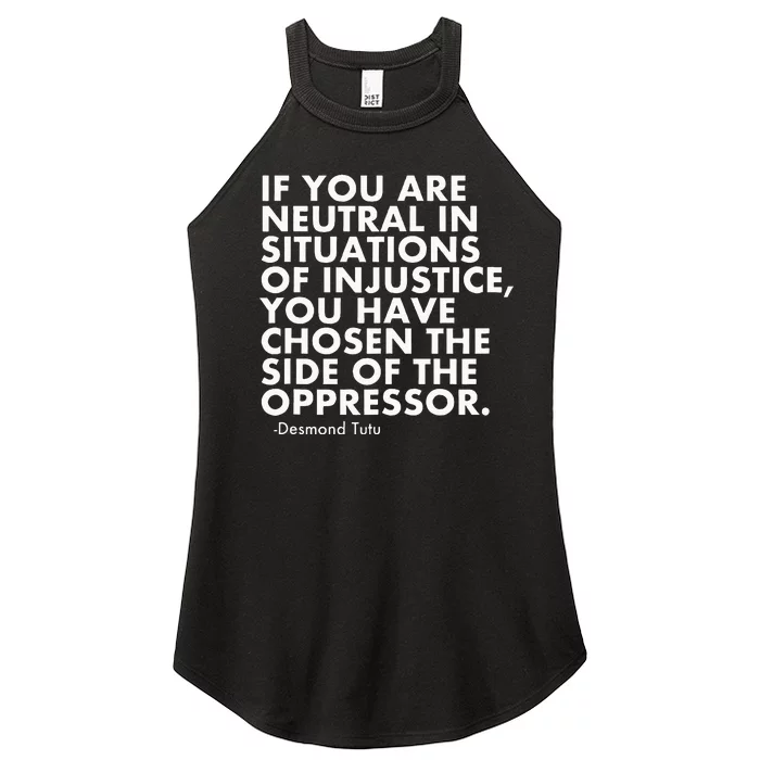 Anti Trump Protest Political Women’s Perfect Tri Rocker Tank