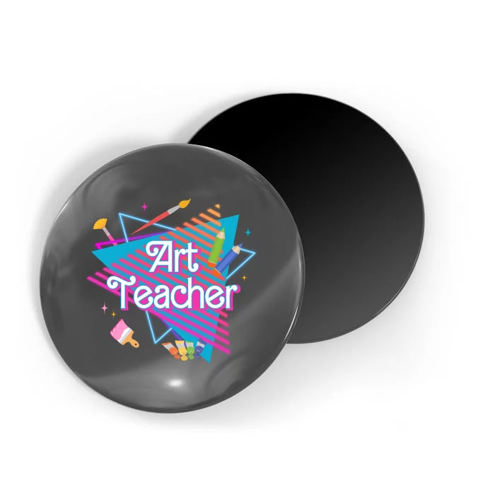 Art Teacher Retro Gift Magnet