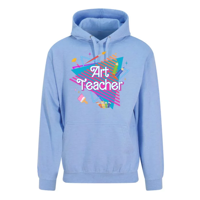 Art Teacher Retro Gift Unisex Surf Hoodie