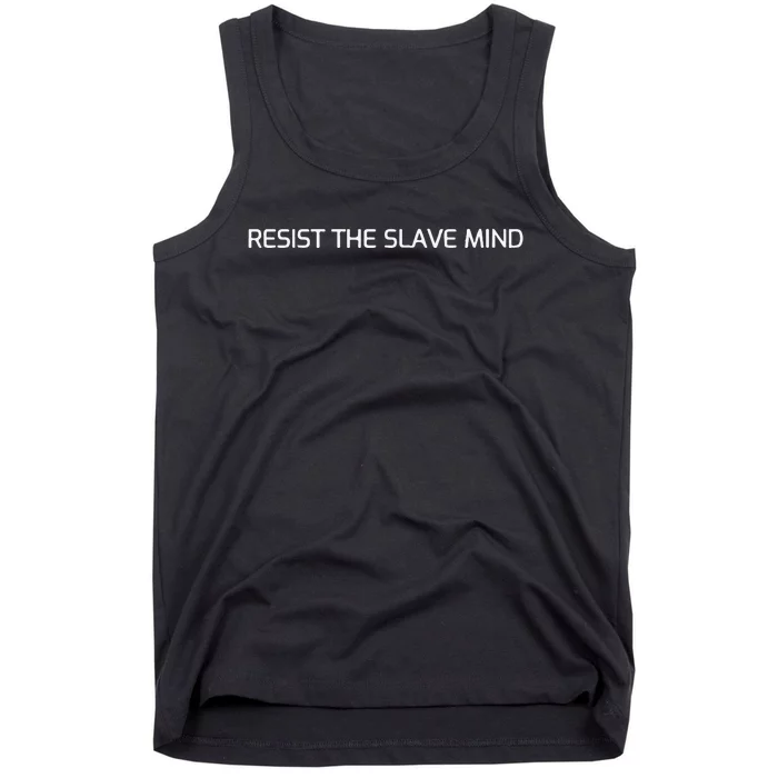 Andrew Tate Resist The Slave Mind Tank Top