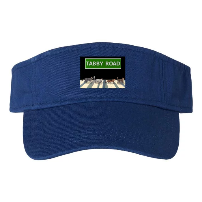 Anime Tabby Road Funny Cat Gift Valucap Bio-Washed Visor