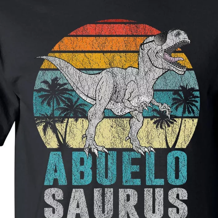 Abuelosaurus T Rex Dinosaur Abuelo Saurus Father's Day Tall T-Shirt