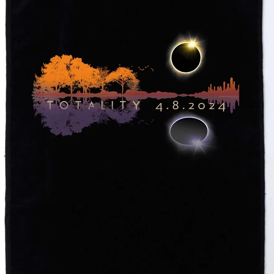 America Totality Reflections 4 8 24 Sun Eclipse Platinum Collection Golf Towel