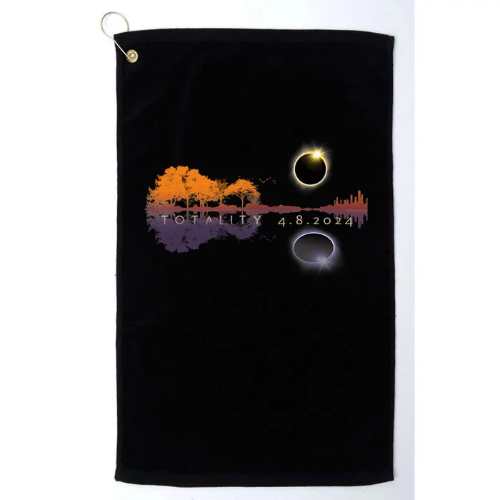 America Totality Reflections 4 8 24 Sun Eclipse Platinum Collection Golf Towel