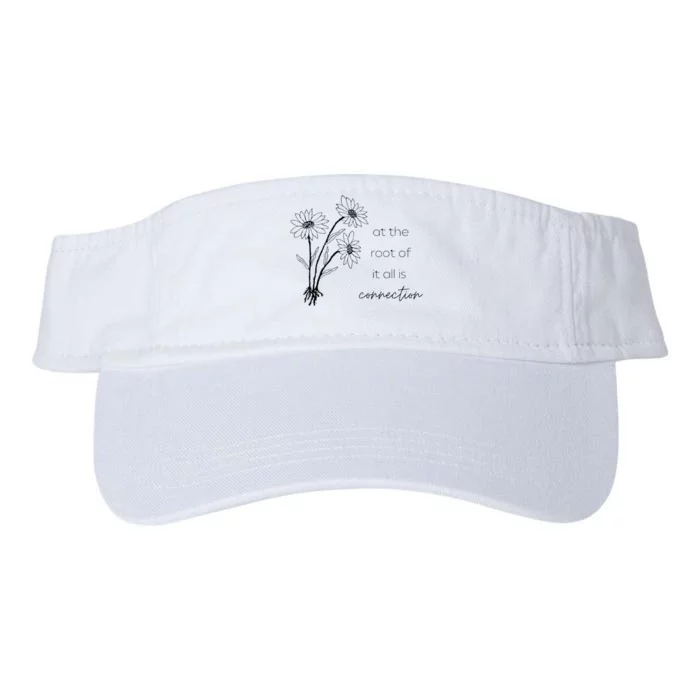 At The Root Of It All Is Connection Valucap Bio-Washed Visor