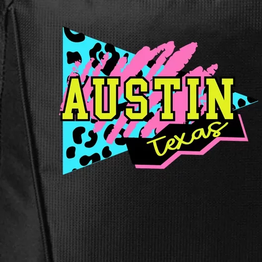 Austin Texas Retro 90s City Backpack