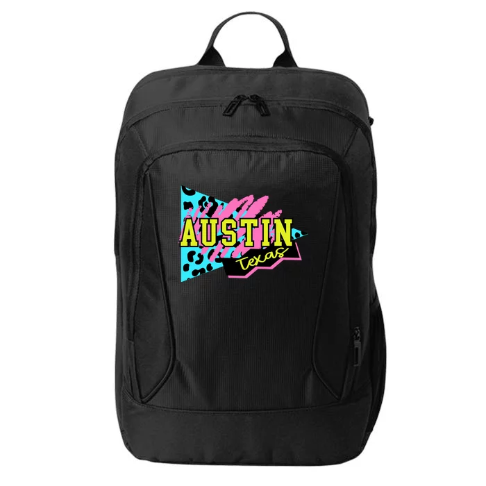 Austin Texas Retro 90s City Backpack