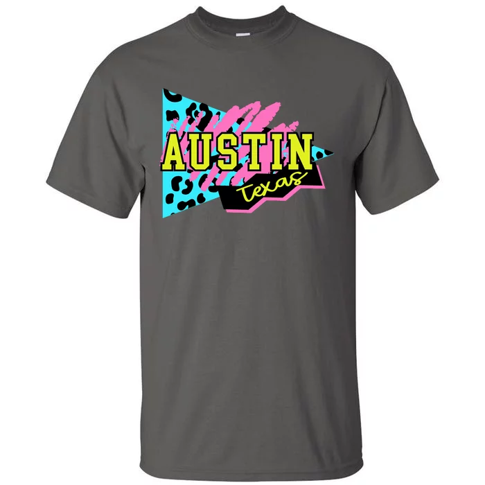 Austin Texas Retro 90s Tall T-Shirt