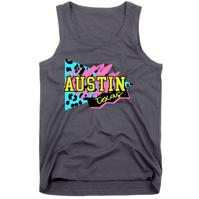 Austin Texas Retro 90s Tank Top