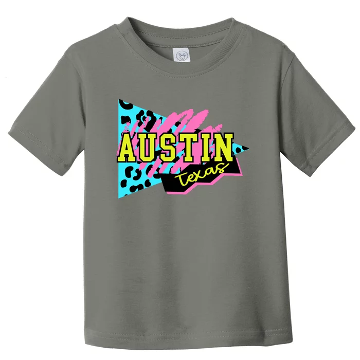 Austin Texas Retro 90s Toddler T-Shirt