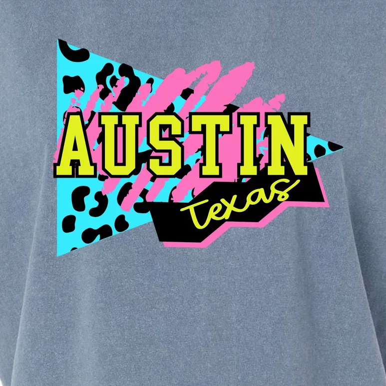 Austin Texas Retro 90s Garment-Dyed Women's Muscle Tee