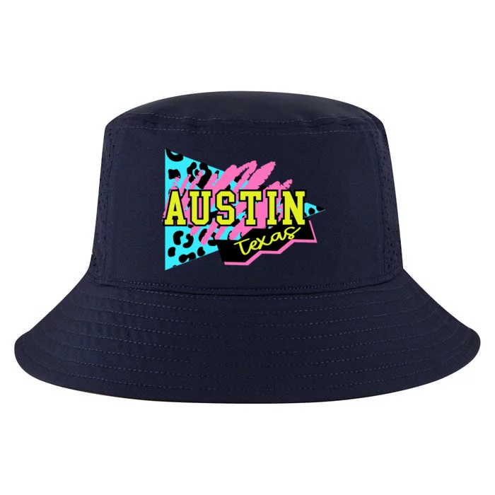 Austin Texas Retro 90s Cool Comfort Performance Bucket Hat