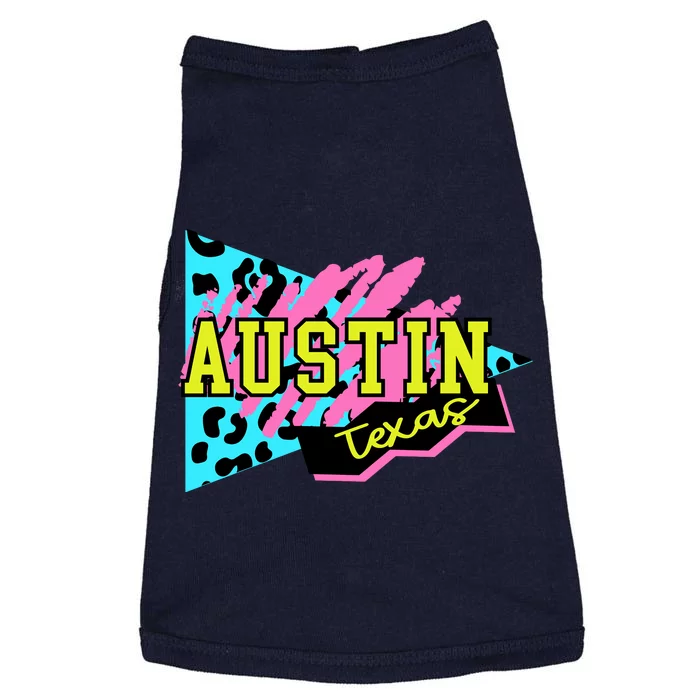 Austin Texas Retro 90s Doggie Tank